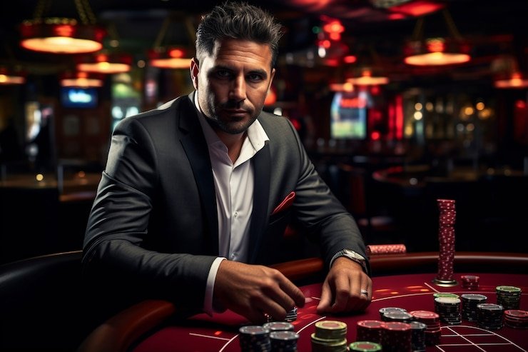 Live game show host conducting Lightning Roulette with multi-camera studio feed on panentogel slot